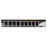 12 ft Metal Extension Ladder for Outdoor Use