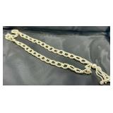 Beaded Pearl Necklace With Tassel Design