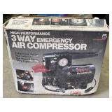 3 Way Emergency Portable Air Compressor