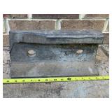 Anvil Made from a Piece of a Railroad Rail