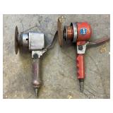 2 Pneumatic Dual-Action Orbital Sanders