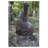 Rustic Metal Outdoor Chiminea