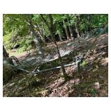 Metal Hammock Frame with Damaged Net