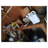 Contents of Bench in House Garage