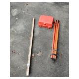 David White Transit, Tripod, & Grade Rod