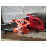 2 Electric Black and Decker Blowers