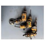 Drills - 3 DeWalt Corded