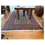 Indian Rug with Pad, Teen Murti Label