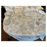Pressed and Cut Glass Items