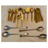 Rogers Cutlery Co. Stainless & Silverplated Set