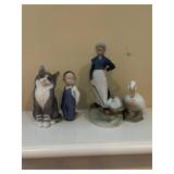 Royal Copenhagen Porcelain Figurines