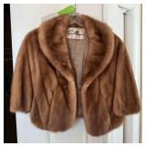 Gus Mayer Vintage Fur Shawl