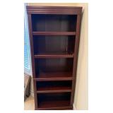 Wooden Bookcase With Four Shelves