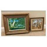 Two Signed Framed Landscape Paintings