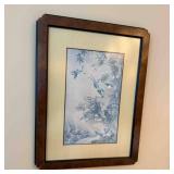 Two Framed Asian-Inspired Artwork