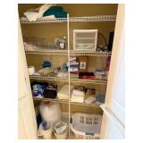 Contents of Bathroom Closet and Counters