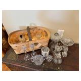 Glass Oil Lamps and Accessories