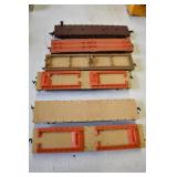 Vintage Flatbed Train Cars