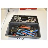 Plastic Tool Box Full of Tools