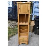 Solid Wood Office Organizer Cabinet