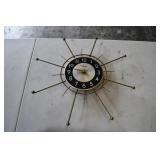 Vtg Ingraham Starburst Clocks