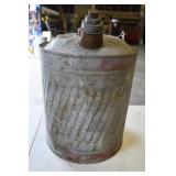 Vtg Metal Gas Can