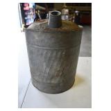 Vtg Metal Gas Can