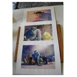 Disney Pixar Monsters, Inc Print