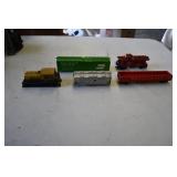 Vtg Train Car Lot