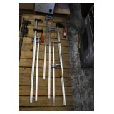 6 Flat Bar Clamps