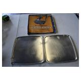 2x Metal Griddle Plates