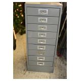9 Drawer Metal Cabinet