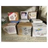 Collection of Mugs in Boxes