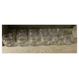 20 Roma Coins By Federal Glass Cocktail Glasses