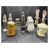 Collection of Various Salt & Pepper Shakers