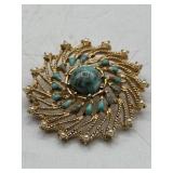 Sarah Coventry Gold-Tone Brooch