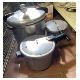 3 Presto Pressure Cookers & Pressure Canners