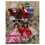 Dolls in Various Outfits and Styles