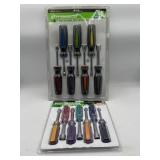 Two Pittsburgh 7-Piece Nut Driver Sets