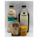 Vintage Medical Liniments and Salve