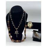 Jewelry and Watch Lot With Accessories