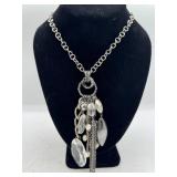 Sarah Coventry Silver-Tone Pendant Necklace