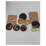 Mason Sliger Jewelry Lot w/ Earrings and Necklace