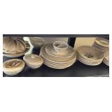 58-Piece Floral Dinnerware Set