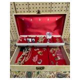 Jewelry Collection in Decorative Jewelry Box
