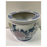 Chinoiserie Porcelain Cachepot/Planter