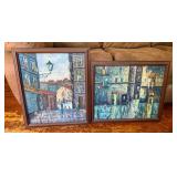 2 Paintings by Candelis