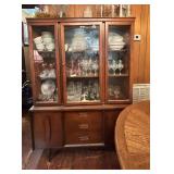 Vtg. Mid-Century Modern China Hutch