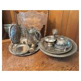 Silver-Plated Serving Ware Assortment