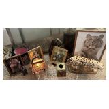 Animal-Themed Decor Lot With Various Items